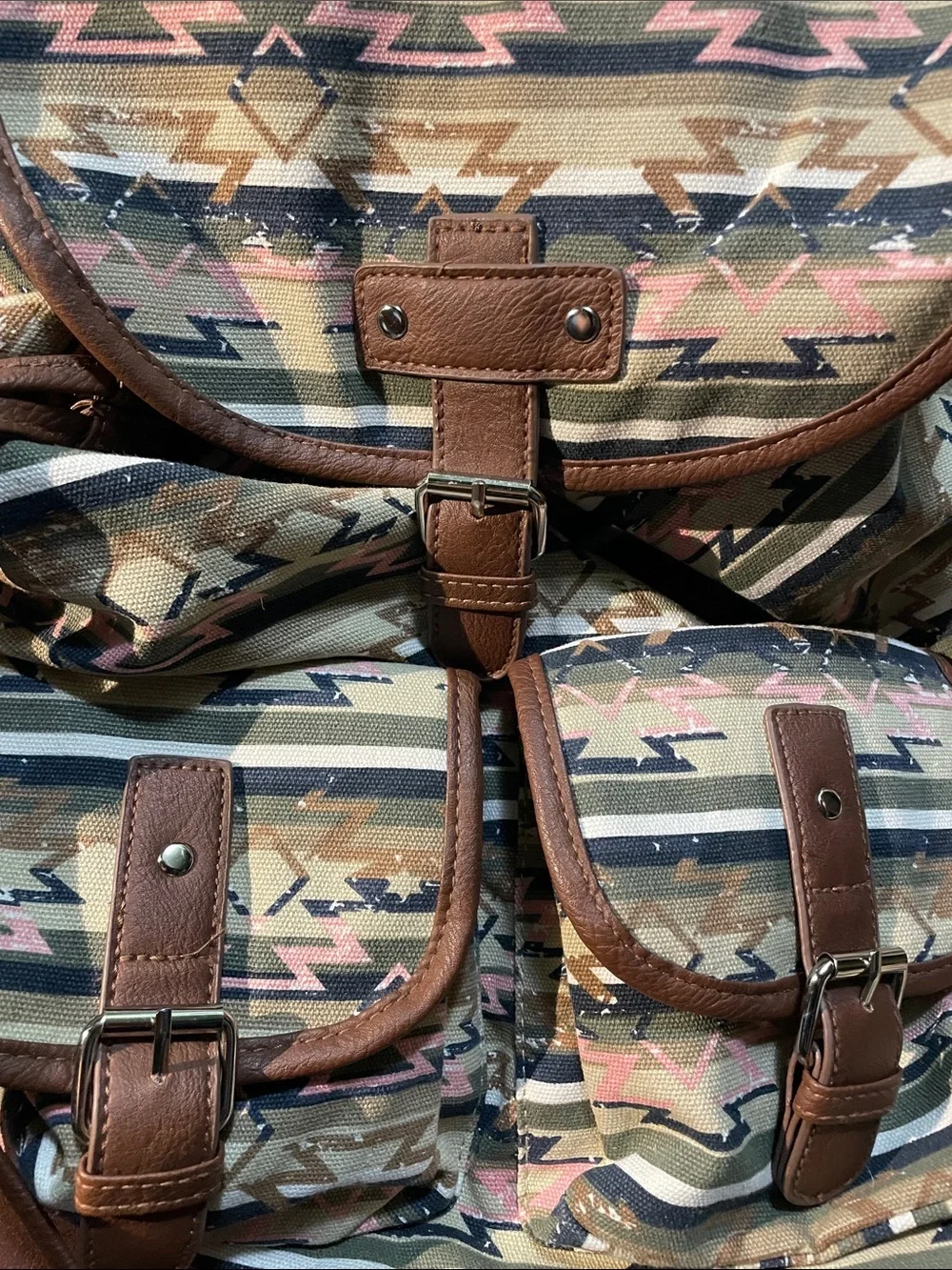 Steve Madden canvas backpack